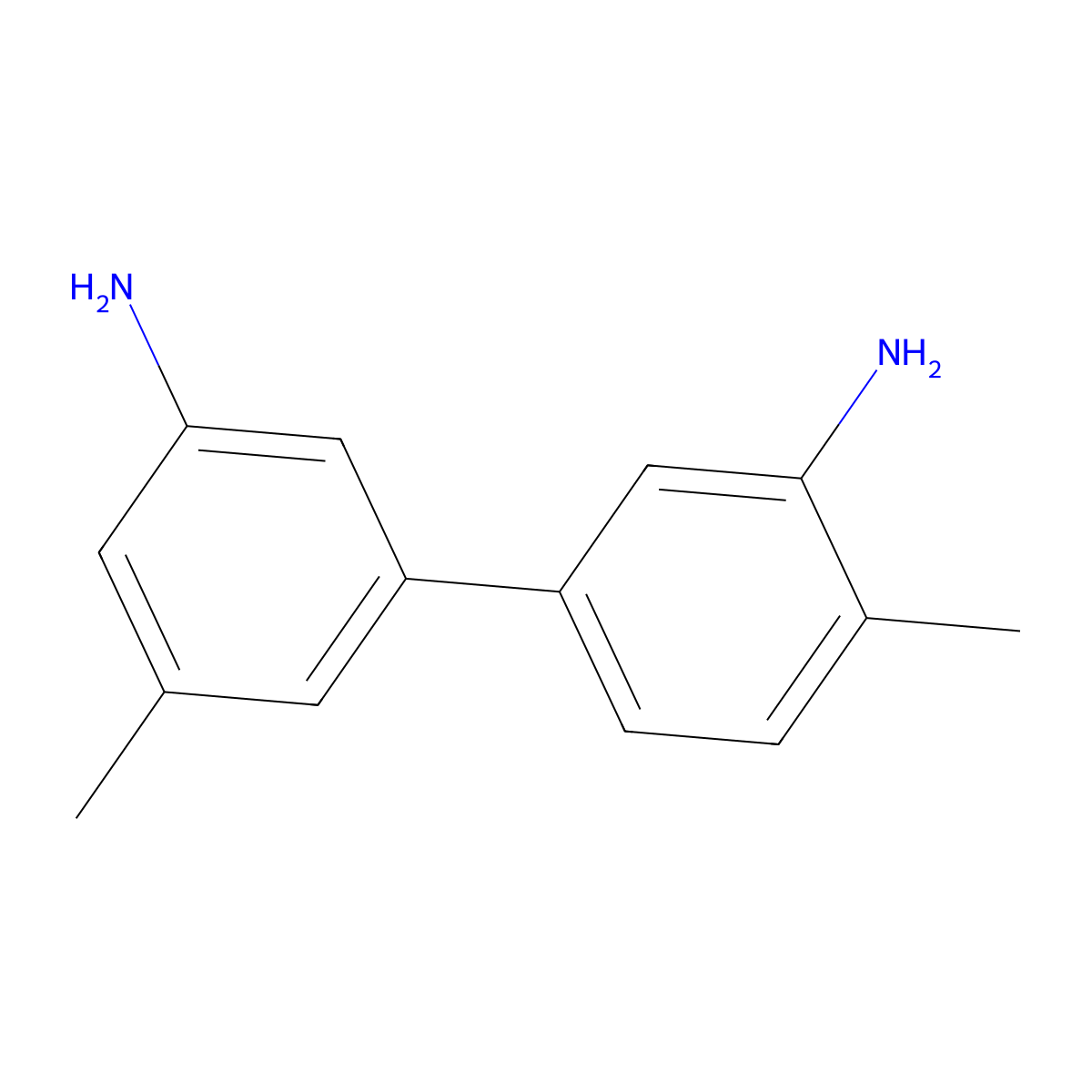 3-(3-Amino-4-methylphenyl)-5-methylaniline molecular structure, CAS 2138113-36-5