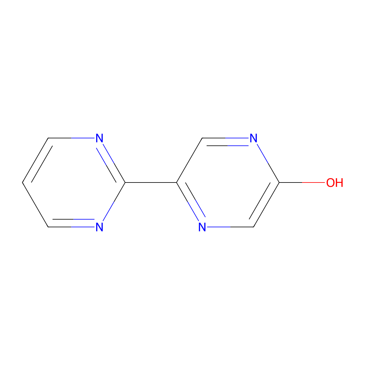 5-(Pyrimidin-2-yl)pyrazin-2-ol molecular structure, CAS 2138173-32-5