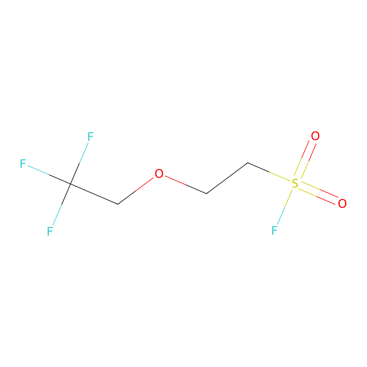 2-(2,2,2-Trifluoroethoxy)ethane-1-sulfonyl fluoride molecular structure, CAS 2138183-58-9