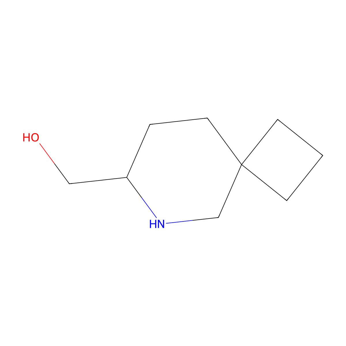 {6-Azaspiro[3.5]nonan-7-yl}methanol molecular structure, CAS 2138189-37-2