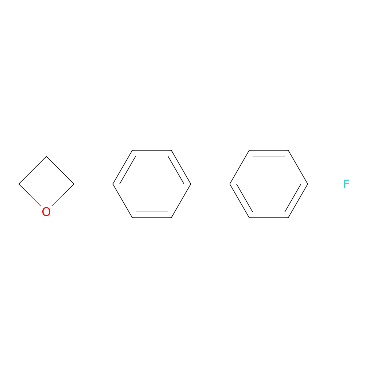 2-[4-(4-Fluorophenyl)phenyl]oxetane molecular structure, CAS 2138192-81-9