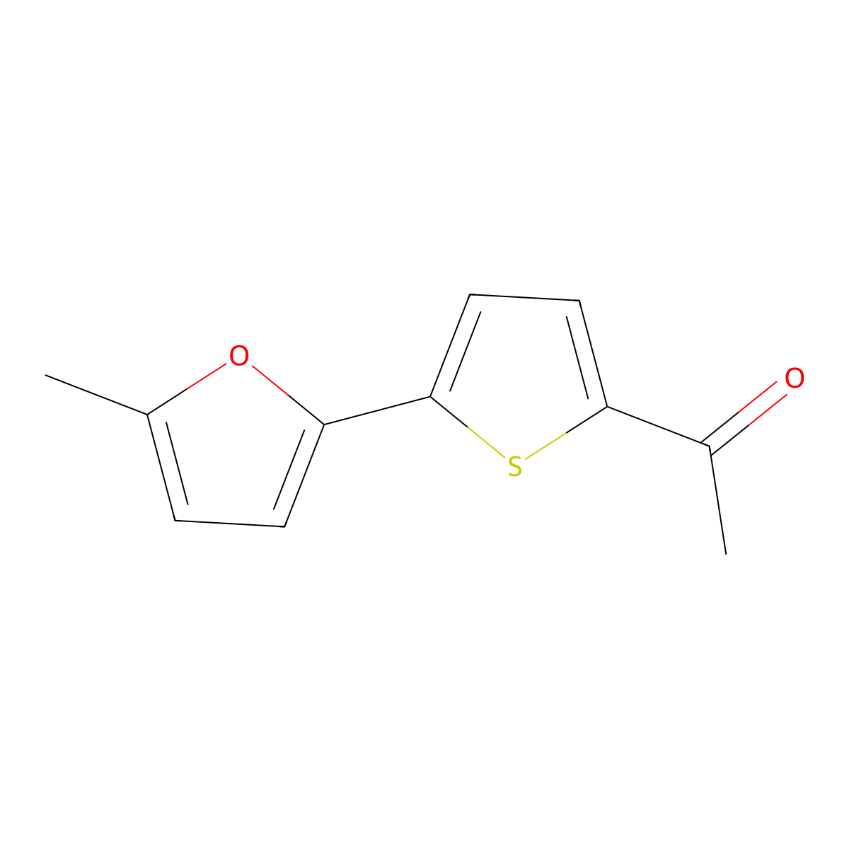 1-[5-(5-Methylfuran-2-yl)thiophen-2-yl]ethan-1-one molecular structure, CAS 2138193-34-5