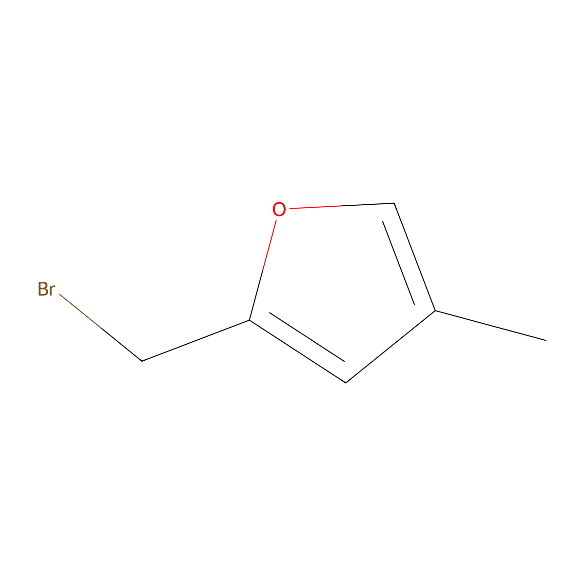 2-(Bromomethyl)-4-methylfuran molecular structure, CAS 2138196-83-3