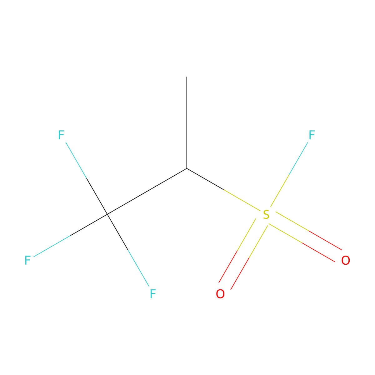 1,1,1-Trifluoropropane-2-sulfonyl fluoride molecular structure, CAS 2138230-34-7