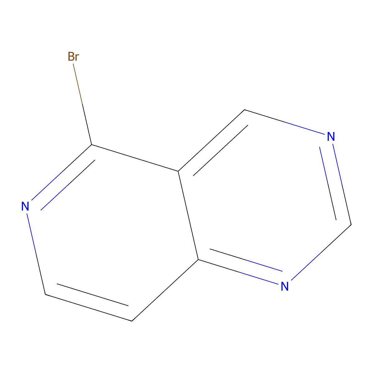 5-Bromopyrido[4,3-d]pyrimidine molecular structure, CAS 2138233-50-6