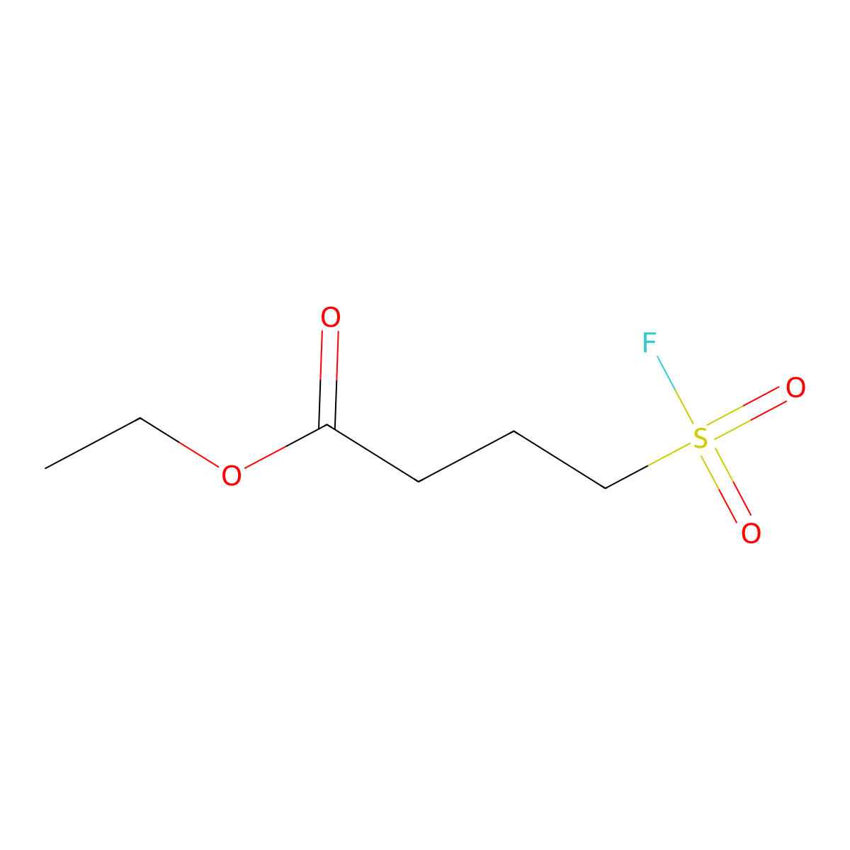 Ethyl 4-sulfobutanoate molecular structure, CAS 2138239-46-8
