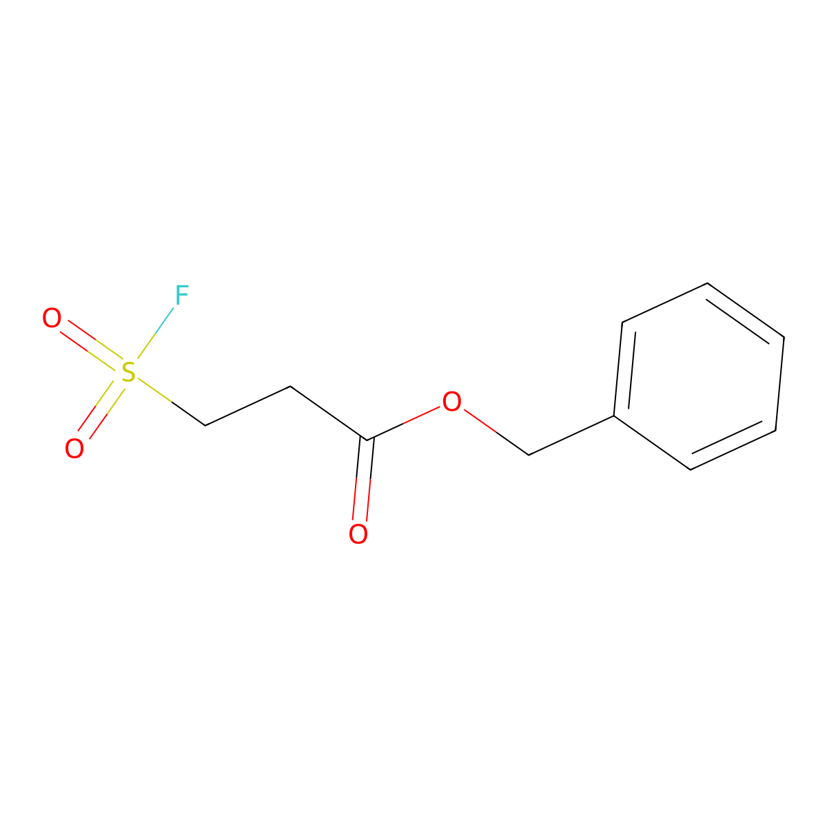 Benzyl3-sulfopropanoate molecular structure, CAS 2138254-33-6