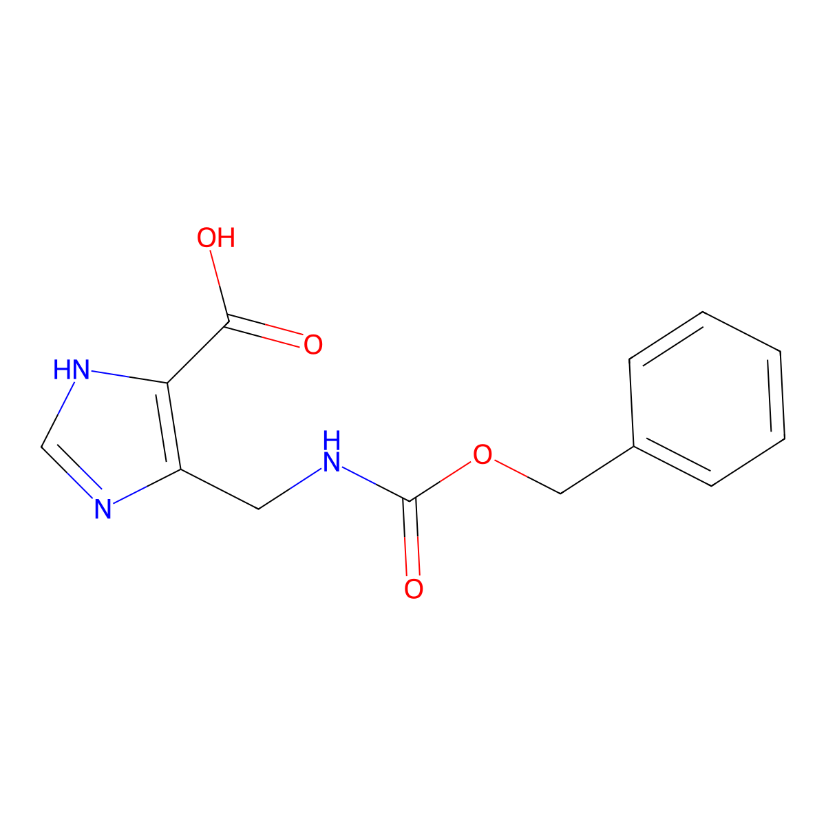 4-({[(benzyloxy)carbonyl]amino}methyl)-1H-imidazole-5-carboxylic acid molecular structure, CAS 2138264-22-7