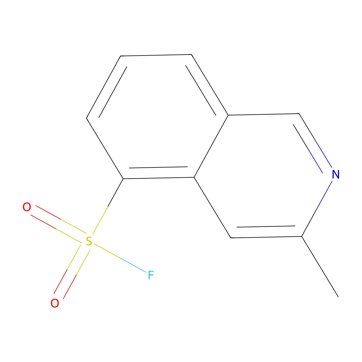 3-Methylisoquinoline-5-sulfonyl fluoride molecular structure, CAS 2138269-99-3