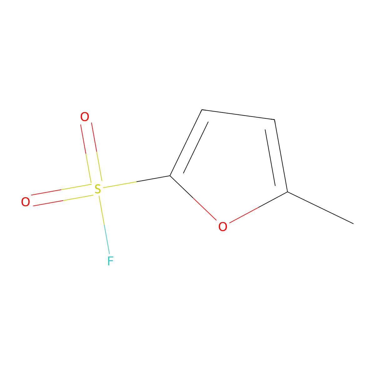 5-Methylfuran-2-sulfonyl fluoride molecular structure, CAS 2138274-28-7