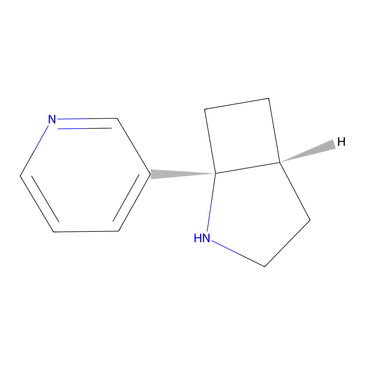 rac-(1R,5R)-1-(pyridin-3-yl)-2-azabicyclo[3.2.0]heptane molecular structure, CAS 2138282-07-0