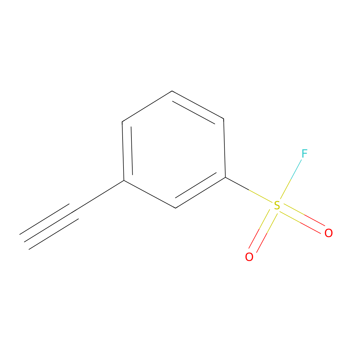 3-Ethynylbenzene-1-sulfonyl fluoride molecular structure, CAS 2138286-81-2