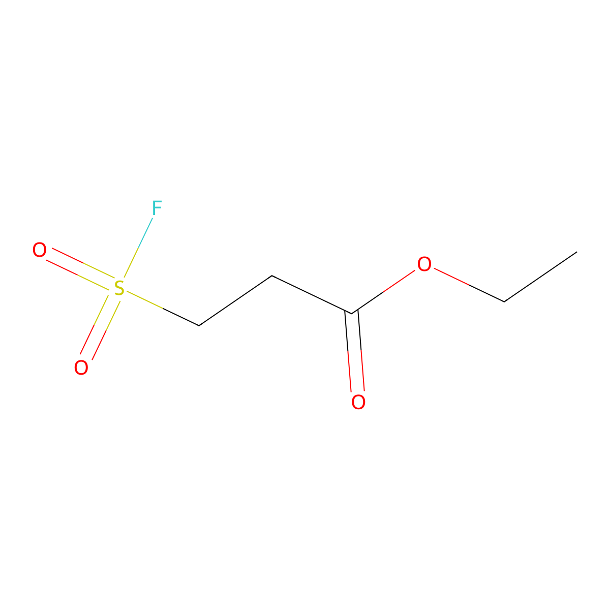 Ethyl 3-sulfopropanoate molecular structure, CAS 2138293-50-0