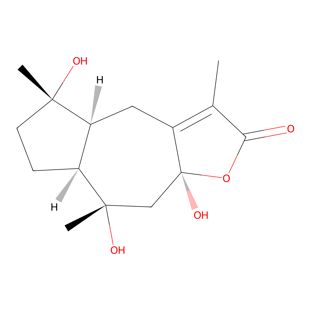 Zedoarolide B molecular structure, CAS 213833-36-4