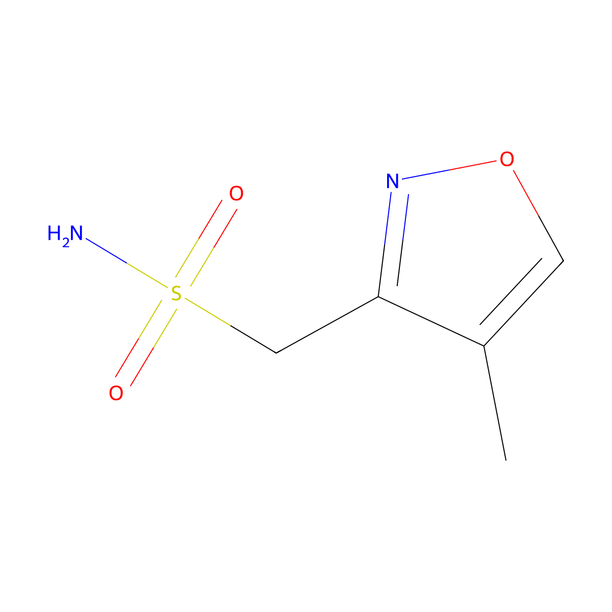 (4-Methyl-1,2-oxazol-3-yl)methanesulfonamide molecular structure, CAS 2138359-19-8