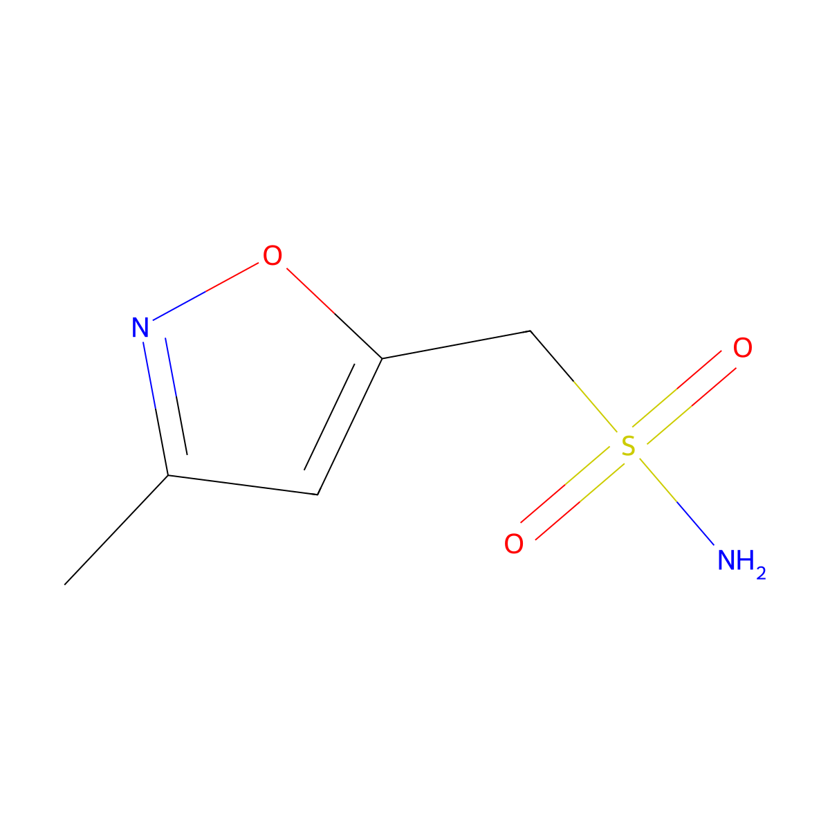 (3-Methyl-1,2-oxazol-5-yl)methanesulfonamide molecular structure, CAS 2138365-69-0