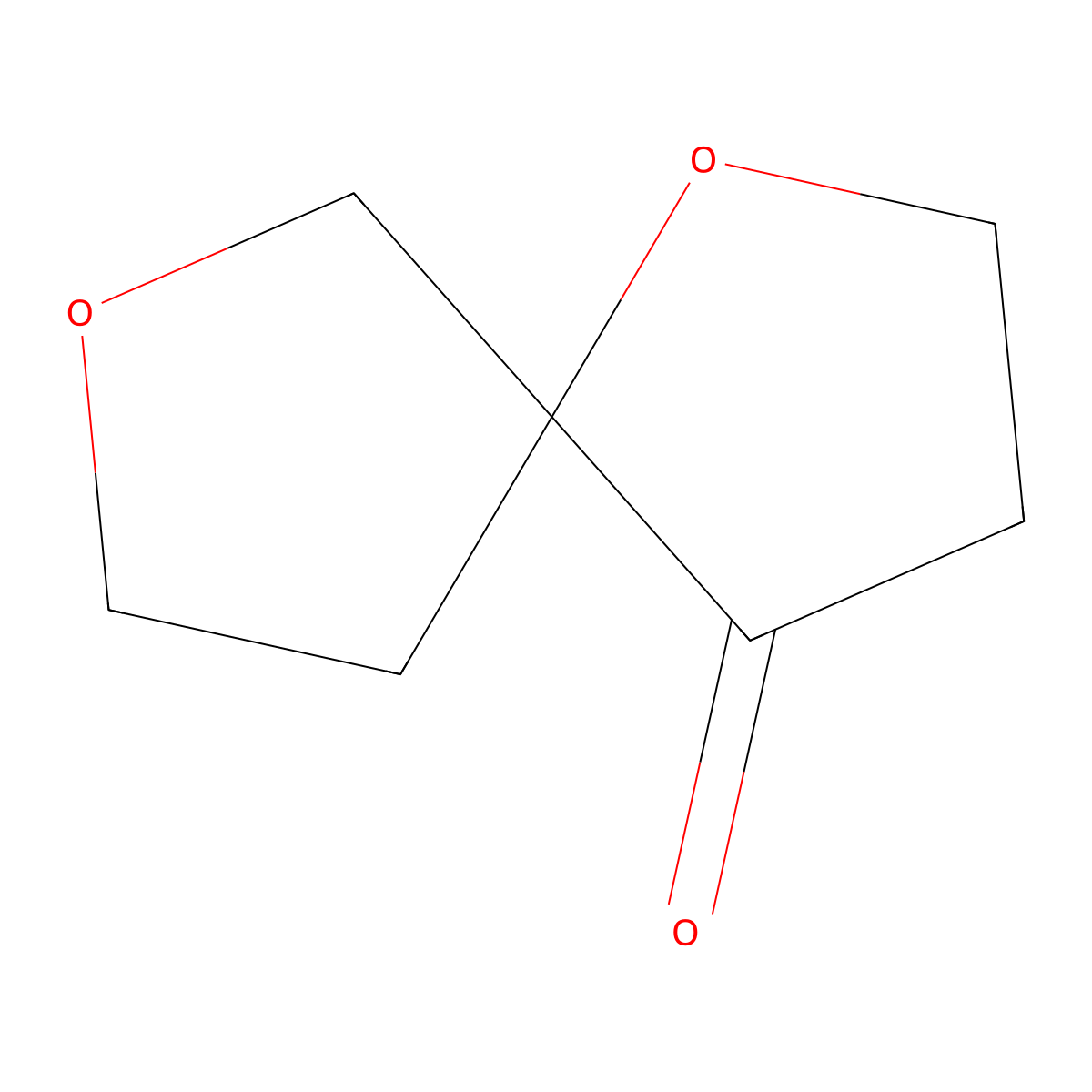 1,7-Dioxaspiro[4.4]nonan-4-one molecular structure, CAS 2138397-15-4