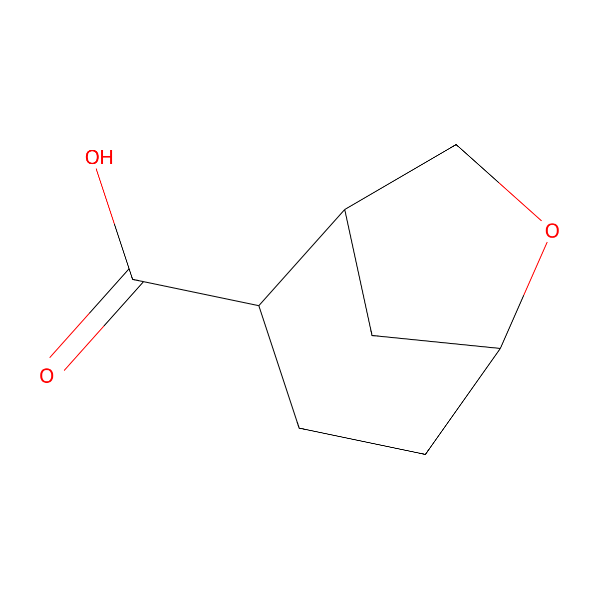 6-Oxabicyclo[3.2.1]octane-2-carboxylic acid molecular structure, CAS 2138437-08-6