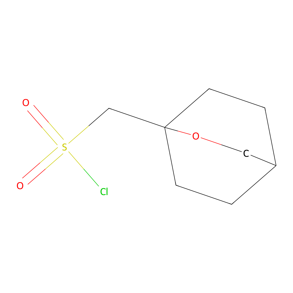{2-Oxabicyclo[2.2.2]octan-1-yl}methanesulfonyl chloride molecular structure, CAS 2138512-51-1