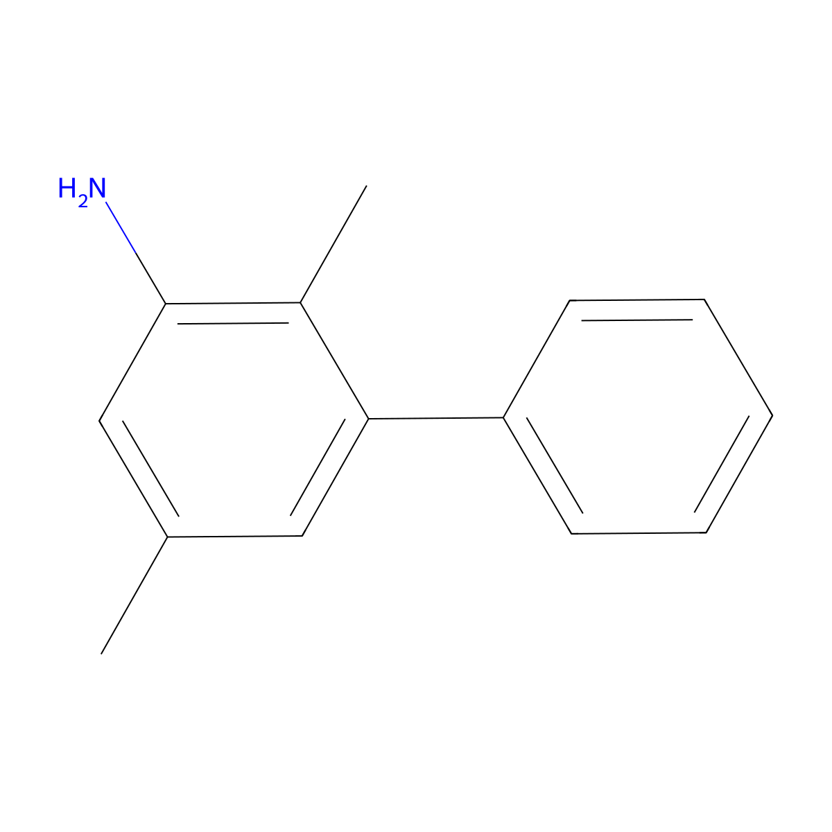 2,5-Dimethyl-3-phenylaniline molecular structure, CAS 2138521-02-3
