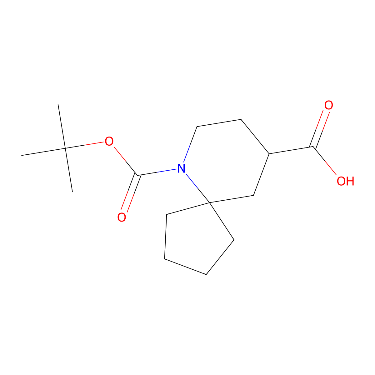 6-[(Tert-butoxy)carbonyl]-6-azaspiro[4.5]decane-9-carboxylicacid molecular structure, CAS 2138533-78-3