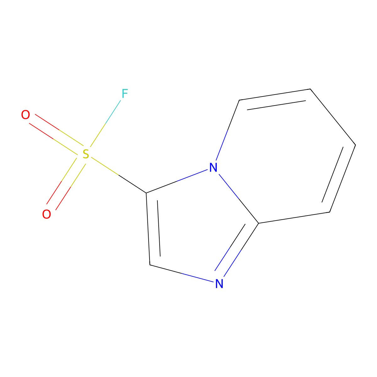 Imidazo[1,2-a]pyridine-3-sulfonyl fluoride molecular structure, CAS 2138552-98-2