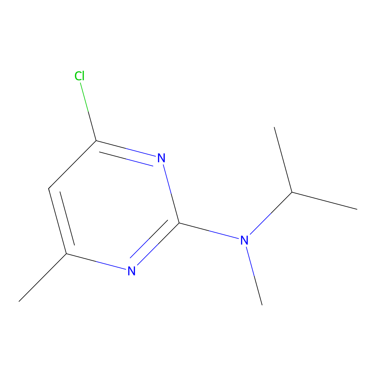 4-chloro-N,6-dimethyl-N-(propan-2-yl)pyrimidin-2-amine molecular structure, CAS 2138560-52-6