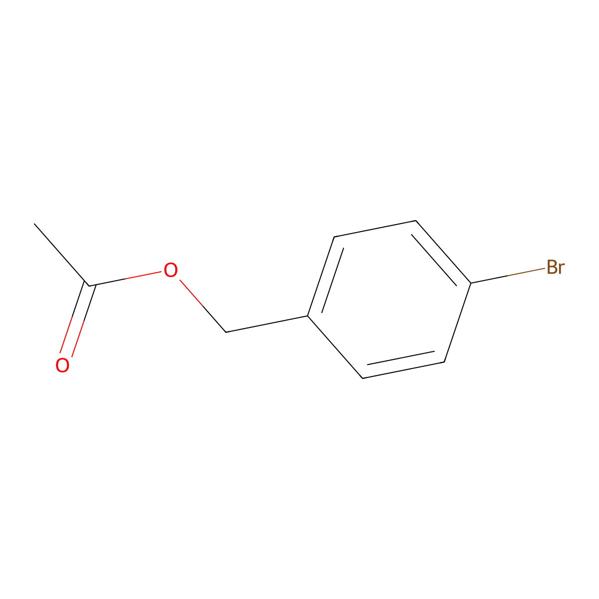 4-Bromobenzyl acetate molecular structure, CAS 21388-92-1