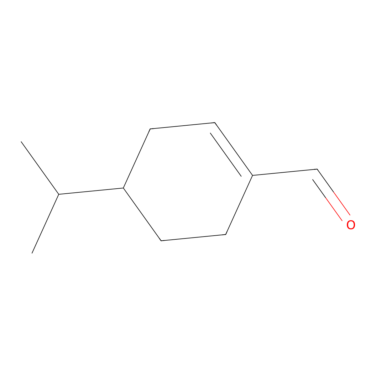 Phellandral molecular structure, CAS 21391-98-0