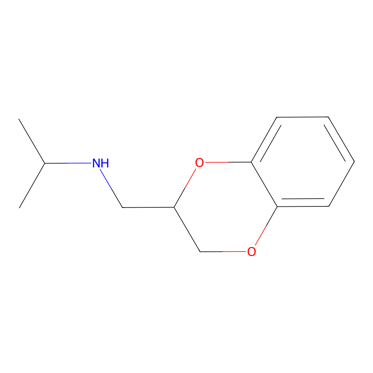 N-((2,3-Dihydrobenzo[b][1,4]dioxin-2-yl)methyl)propan-2-amine molecular structure, CAS 21398-64-1