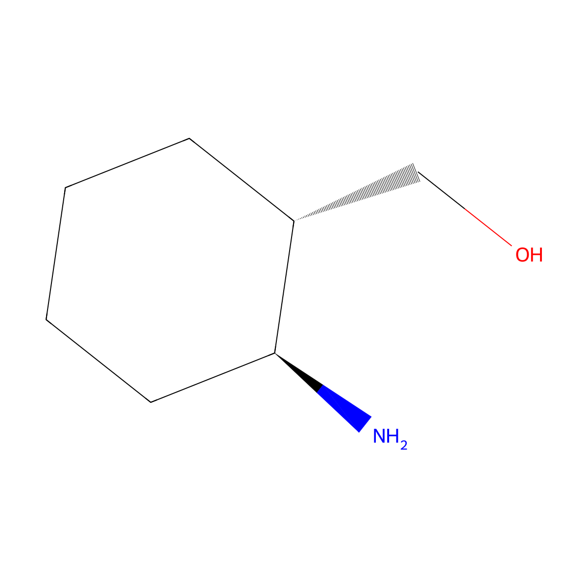 [(1S,2S)-2-aminocyclohexyl]methanol molecular structure, CAS 213993-31-8