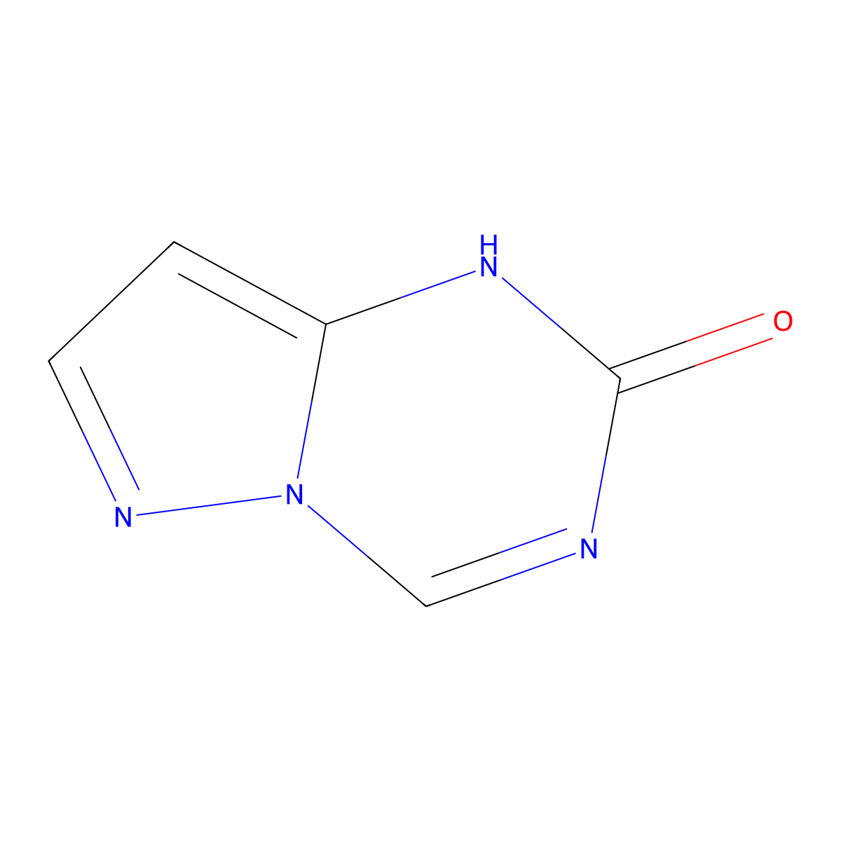 1H-pyrazolo[1,5-a][1,3,5]triazin-2-one molecular structure, CAS 2140305-63-9