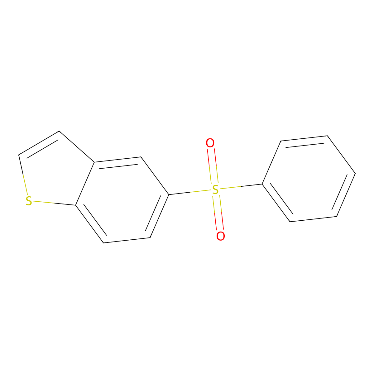 5-(Benzenesulfonyl)-1-benzothiophene molecular structure, CAS 2140306-48-3