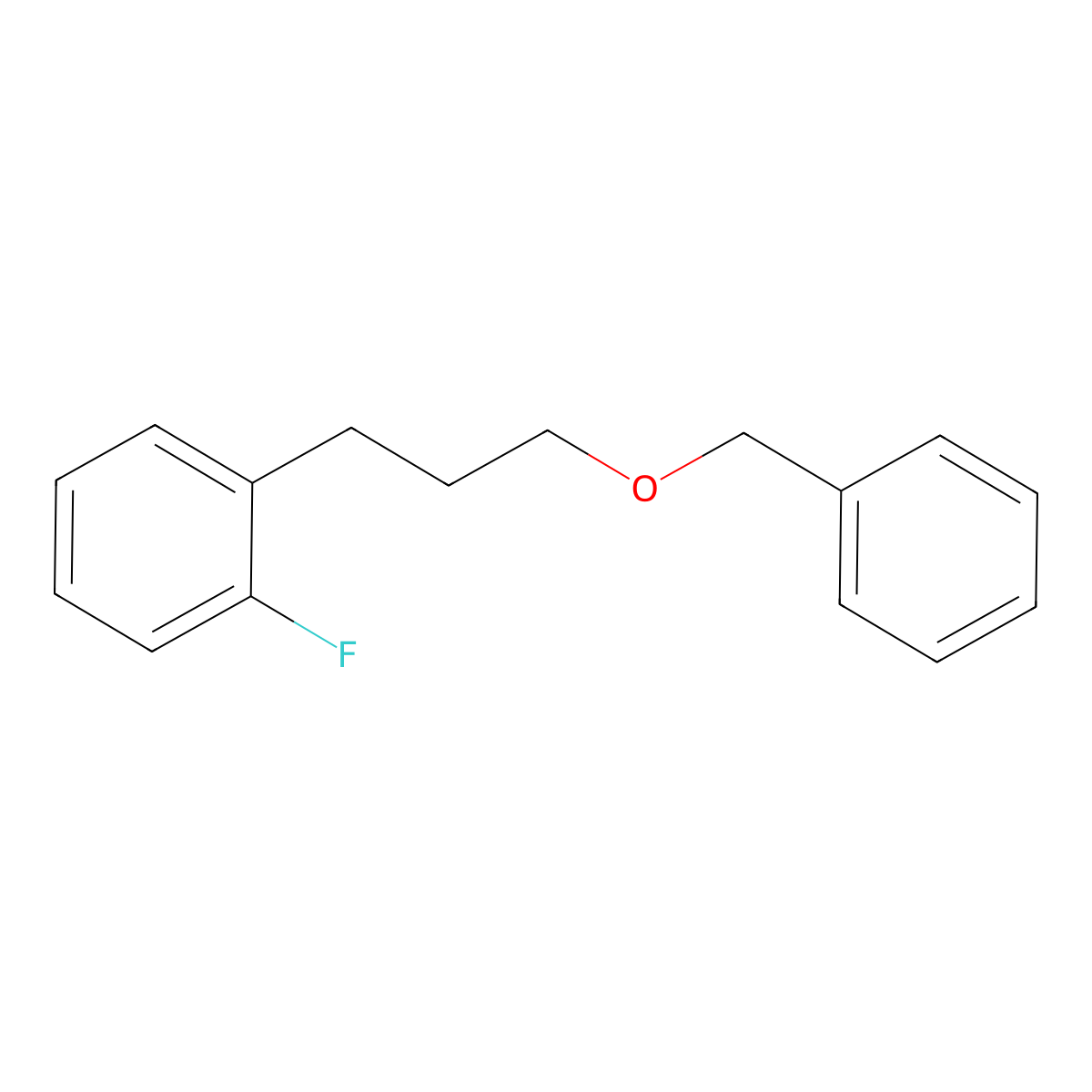 1-[3-(Benzyloxy)propyl]-2-fluorobenzene molecular structure, CAS 2140316-57-8