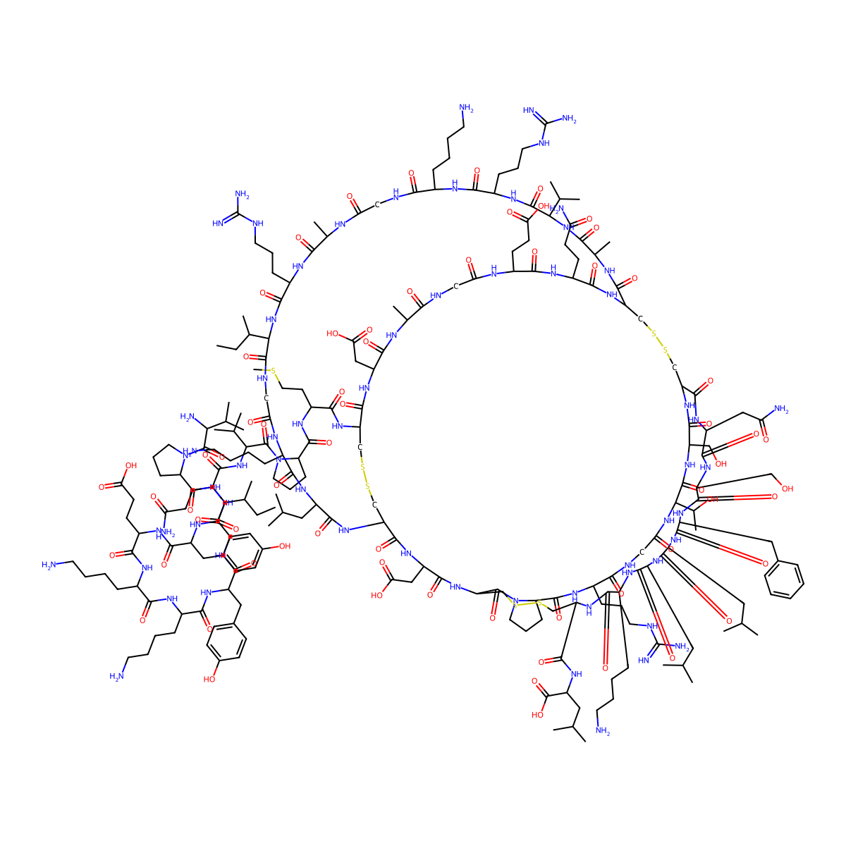CART (55-102) (human) molecular structure, CAS 214050-22-3