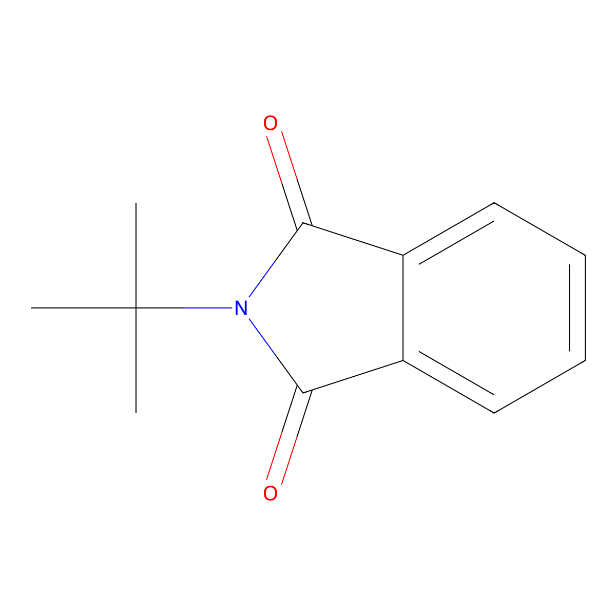N-tert-Butylphthalimide molecular structure, CAS 2141-99-3