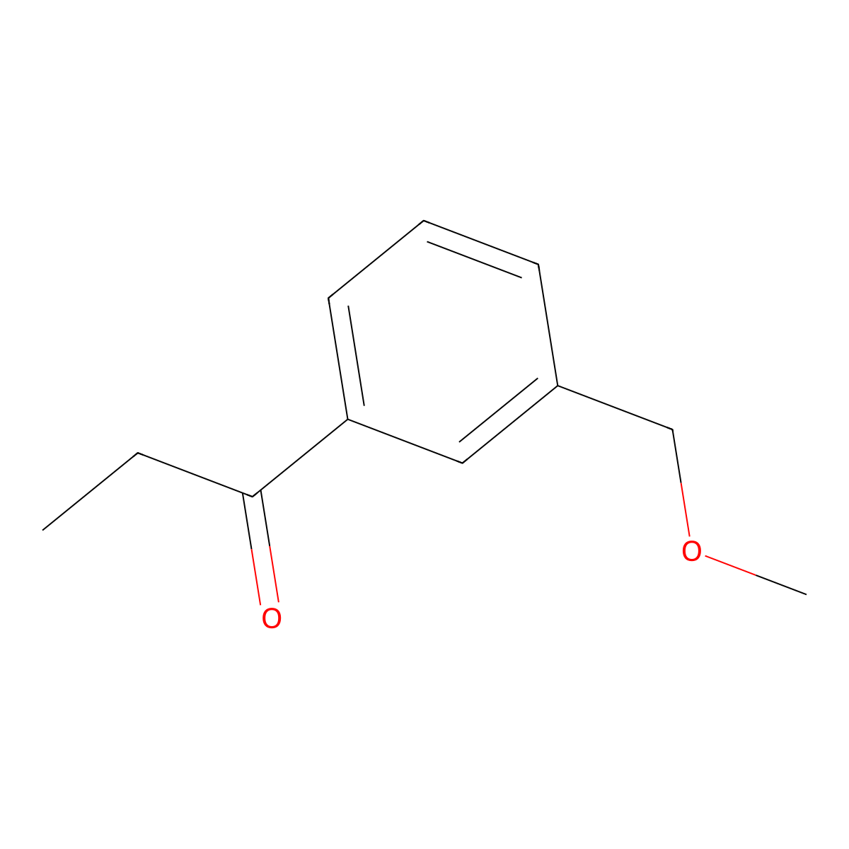3'-(Methoxymethyl)propiophenone molecular structure, CAS 2141585-71-7