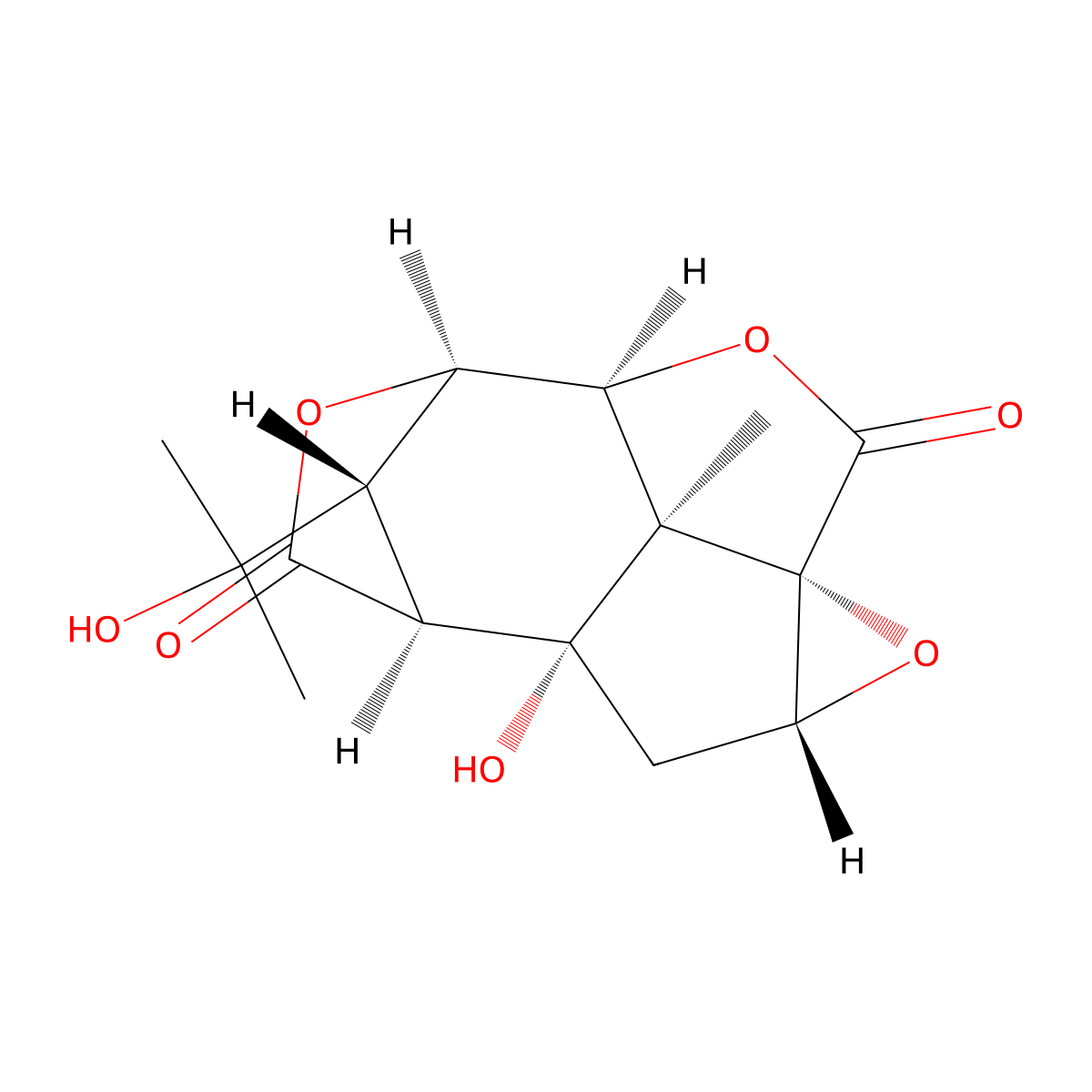 Picrotin molecular structure, CAS 21416-53-5