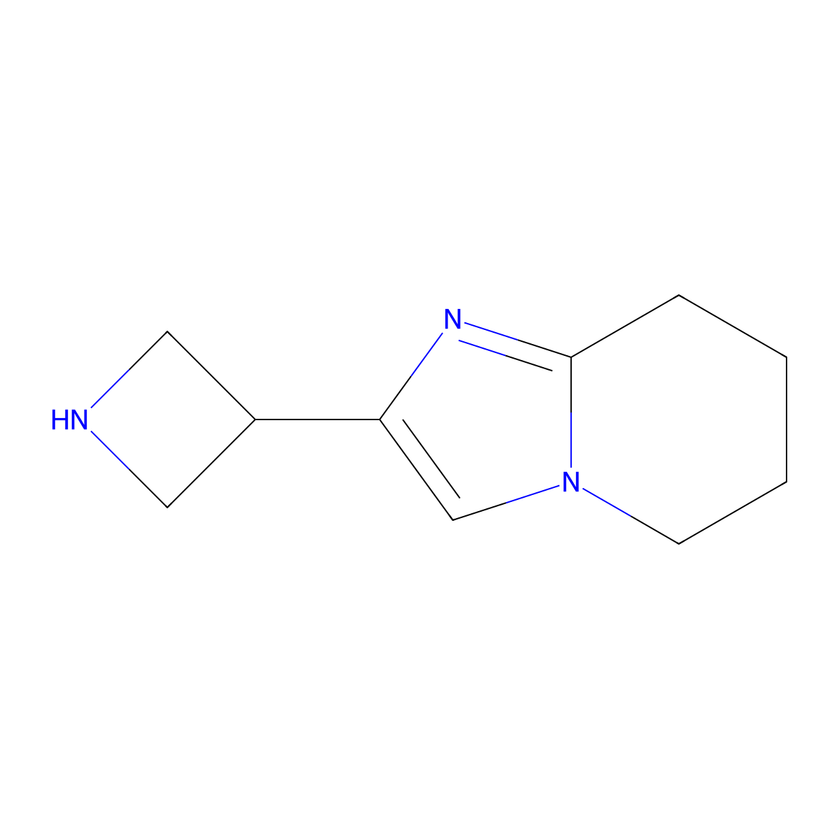 2-(Azetidin-3-yl)-5,6,7,8-tetrahydroimidazo[1,2-a]pyridine molecular structure, CAS 2141619-95-4