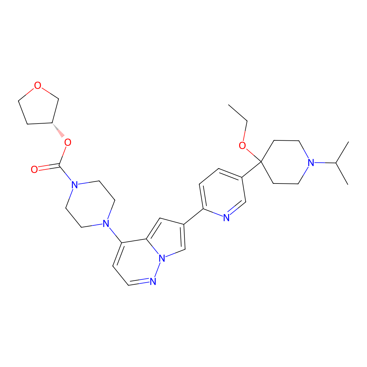 Fidrisertib molecular structure, CAS 2141955-96-4