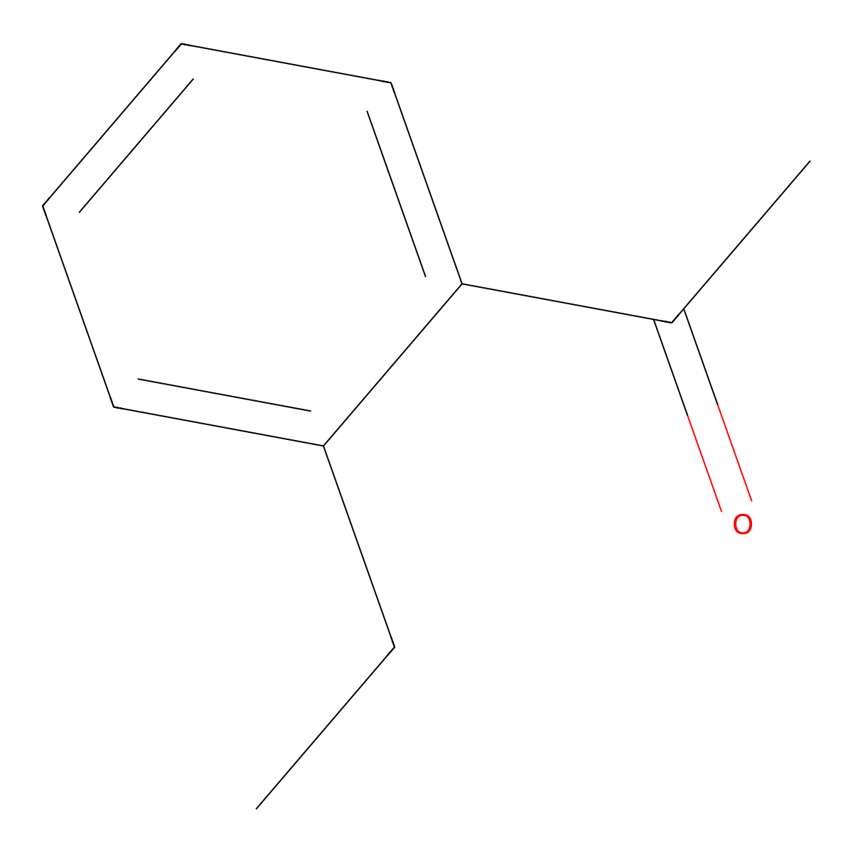 2'-Ethylacetophenone molecular structure, CAS 2142-64-5