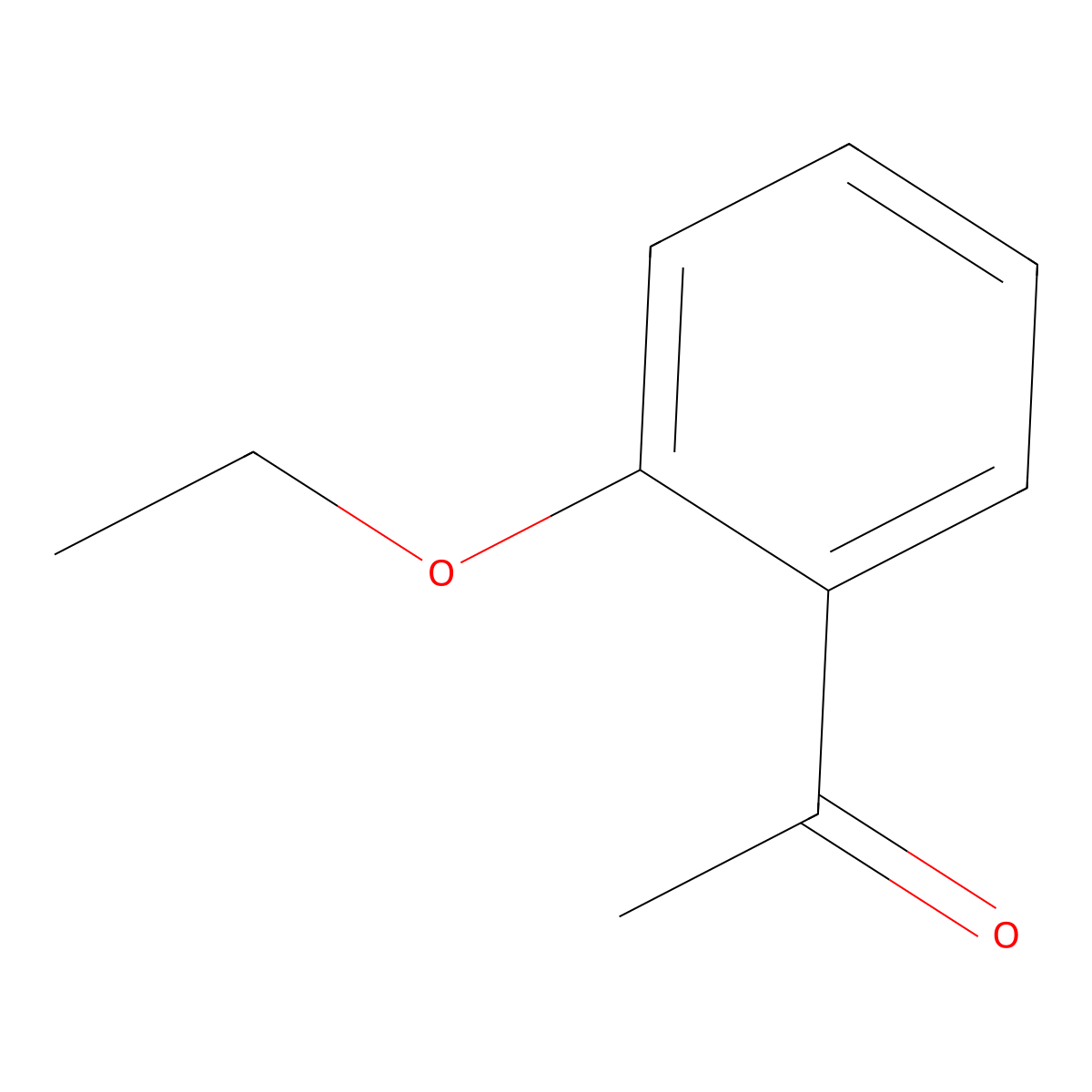 1-(2-Ethoxyphenyl)ethan-1-one molecular structure, CAS 2142-67-8