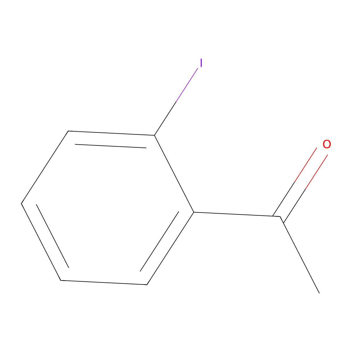 2'-Iodoacetophenone molecular structure, CAS 2142-70-3