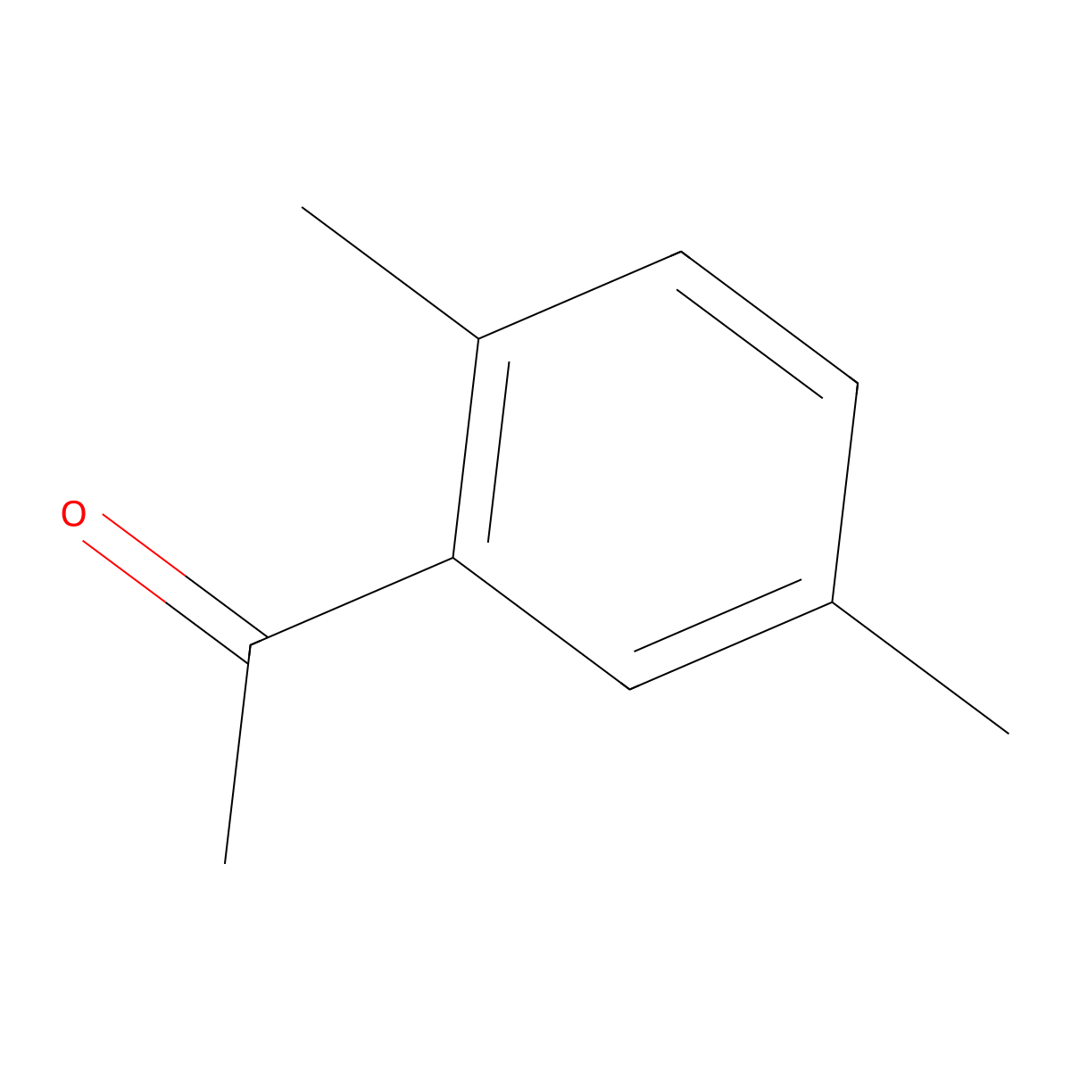 Ethanone, 1-(2,5-dimethylphenyl)- molecular structure, CAS 2142-73-6