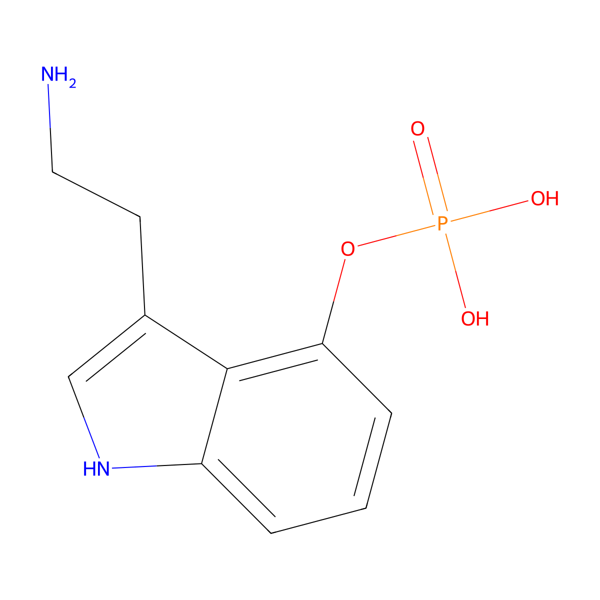 Norbaeocystin molecular structure, CAS 21420-59-7