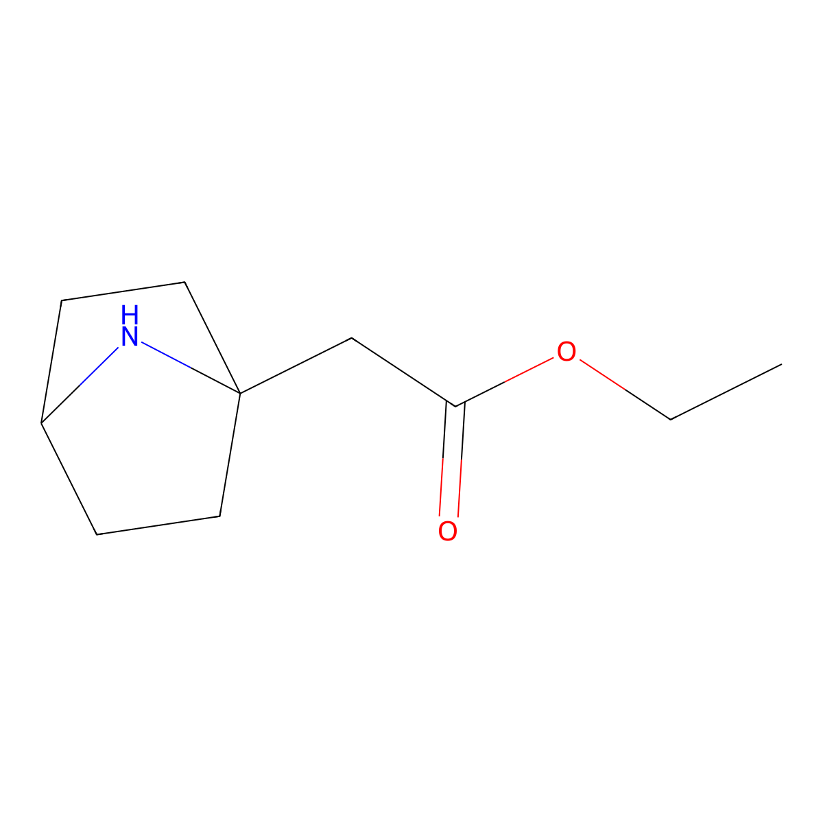 Ethyl 2-{7-azabicyclo[2.2.1]heptan-1-yl}acetate molecular structure, CAS 2142433-86-9