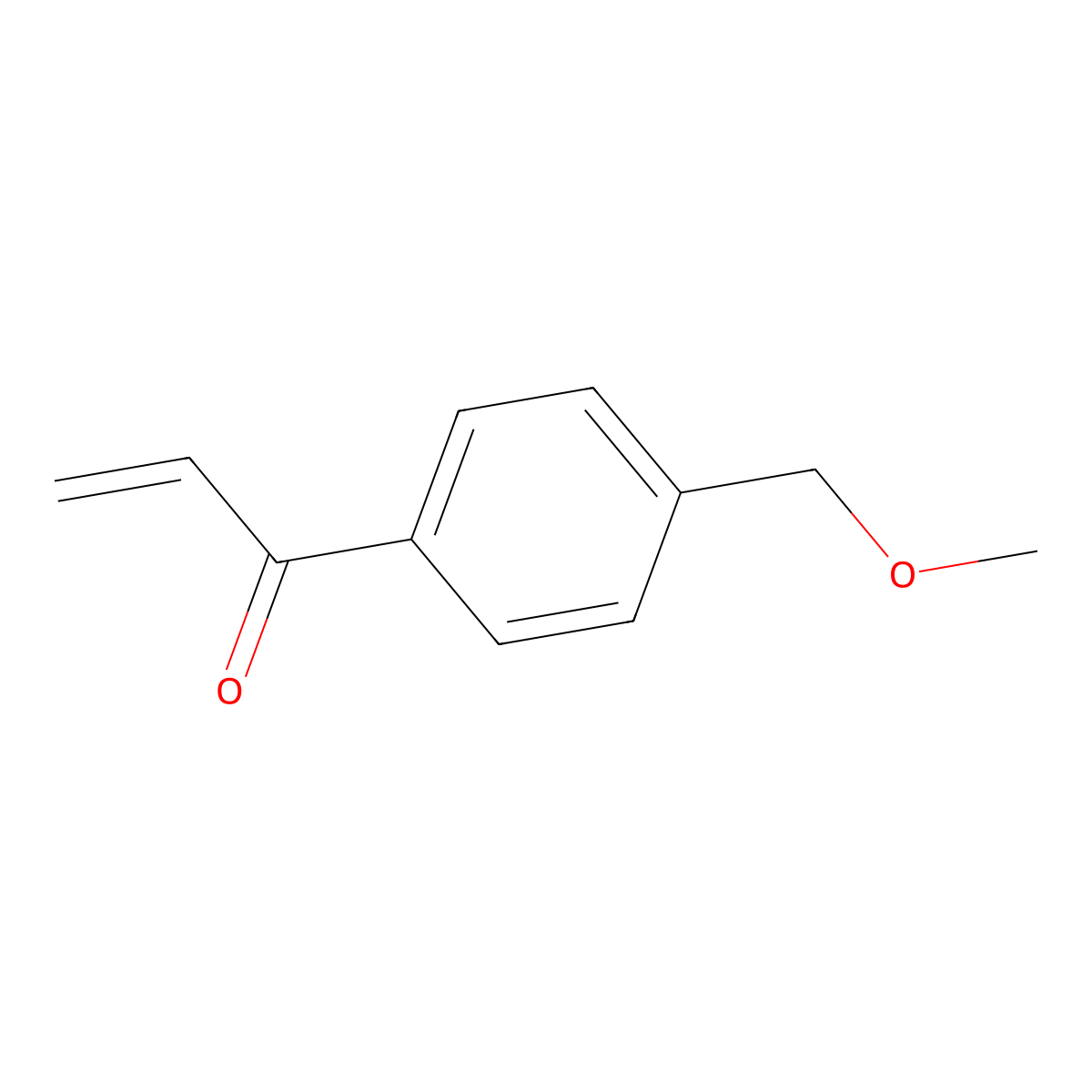 1-[4-(Methoxymethyl)phenyl]prop-2-en-1-one molecular structure, CAS 2142539-82-8