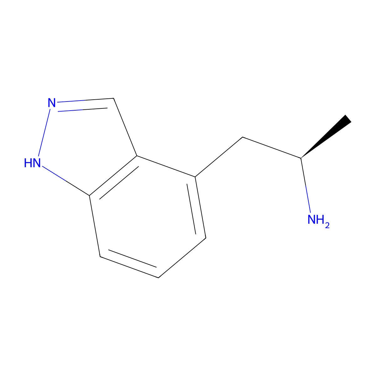(R)-1-(1H-indazol-4-yl)propan-2-amine molecular structure, CAS 2142633-99-4