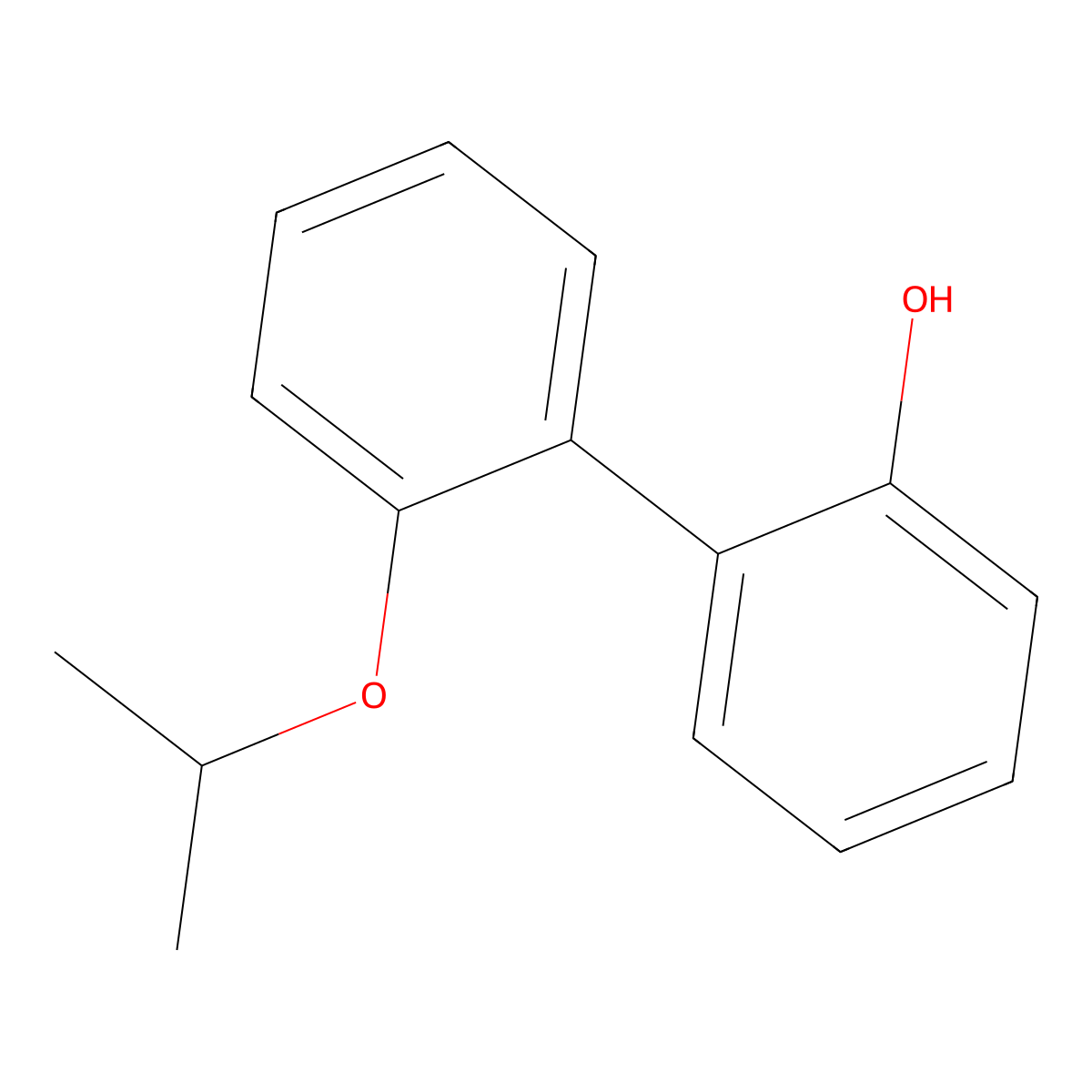 2'-(1-Methylethoxy)[1,1'-biphenyl]-2-ol molecular structure, CAS 214282-72-1