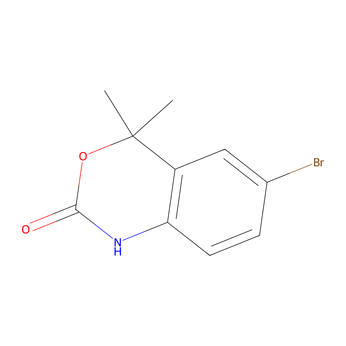 Brofoxine molecular structure, CAS 21440-97-1